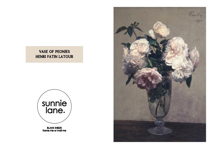 Sunnie Lane - Renoir, Gauguin, Cezanne, Nicolae, Moise, Matisse, Latour